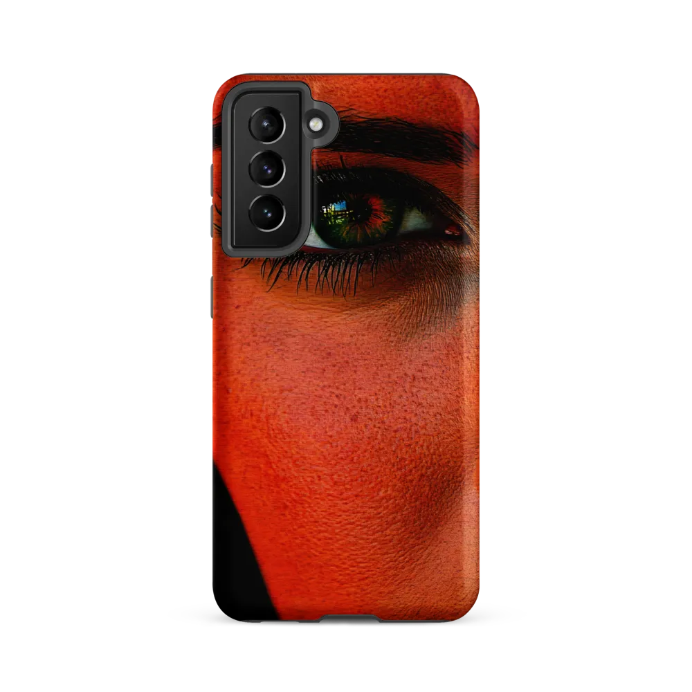 Gaze of Intensity | Phone Case |  S21 FE | Tough Case | Matte