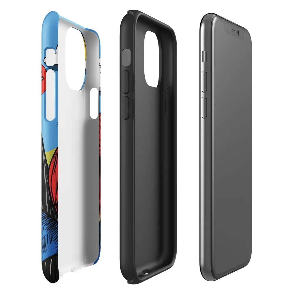 A Playful Journey Through Whimsical Woods | Phone Case |  11 Pro | Tough Case | Glossy