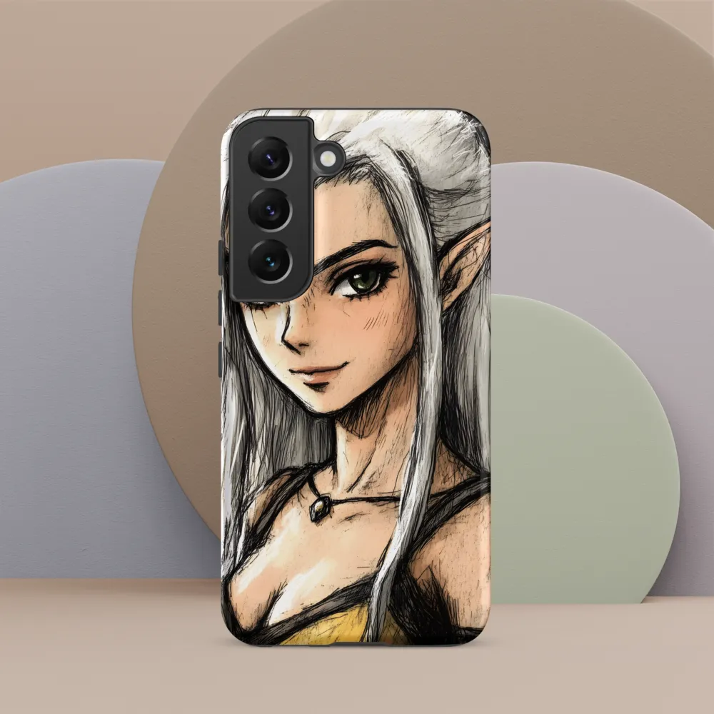 Ethereal Elegance: The Elf's Portrait