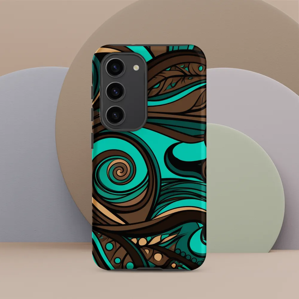 Fluctuating Currents | Phone Case |  S23 | Tough Case | Matte