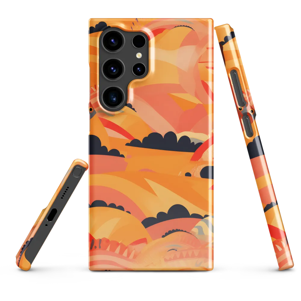 Whispers of the Abstract Horizon | Phone Case |  S24 Ultra | Snap Case | Glossy