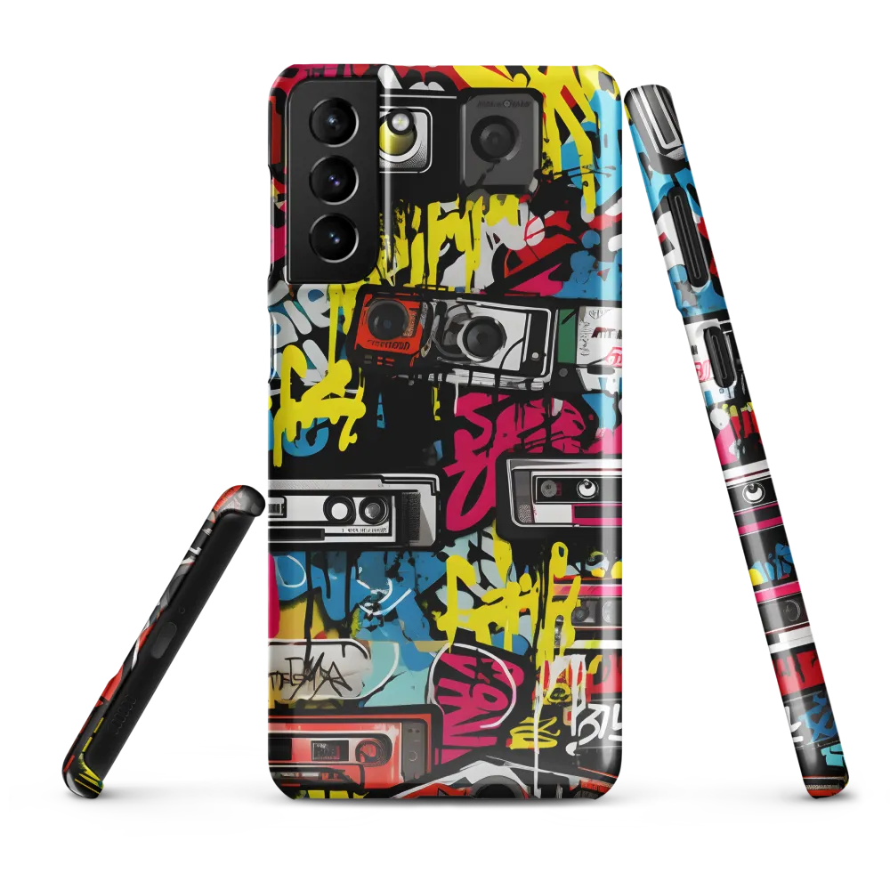 Urban Nostalgia: A Retro Cassette Explosion