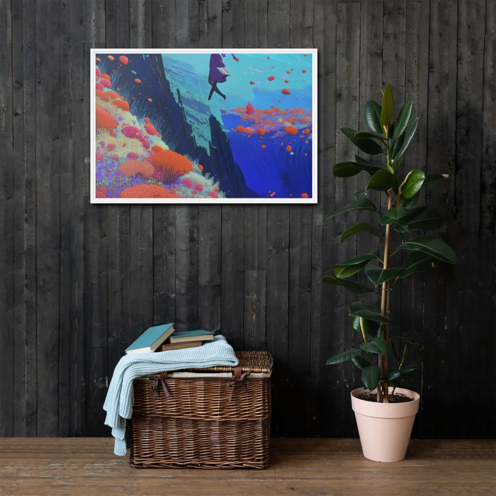 Whispers of Freedom | Canvas with White Frame | 24″×36″
