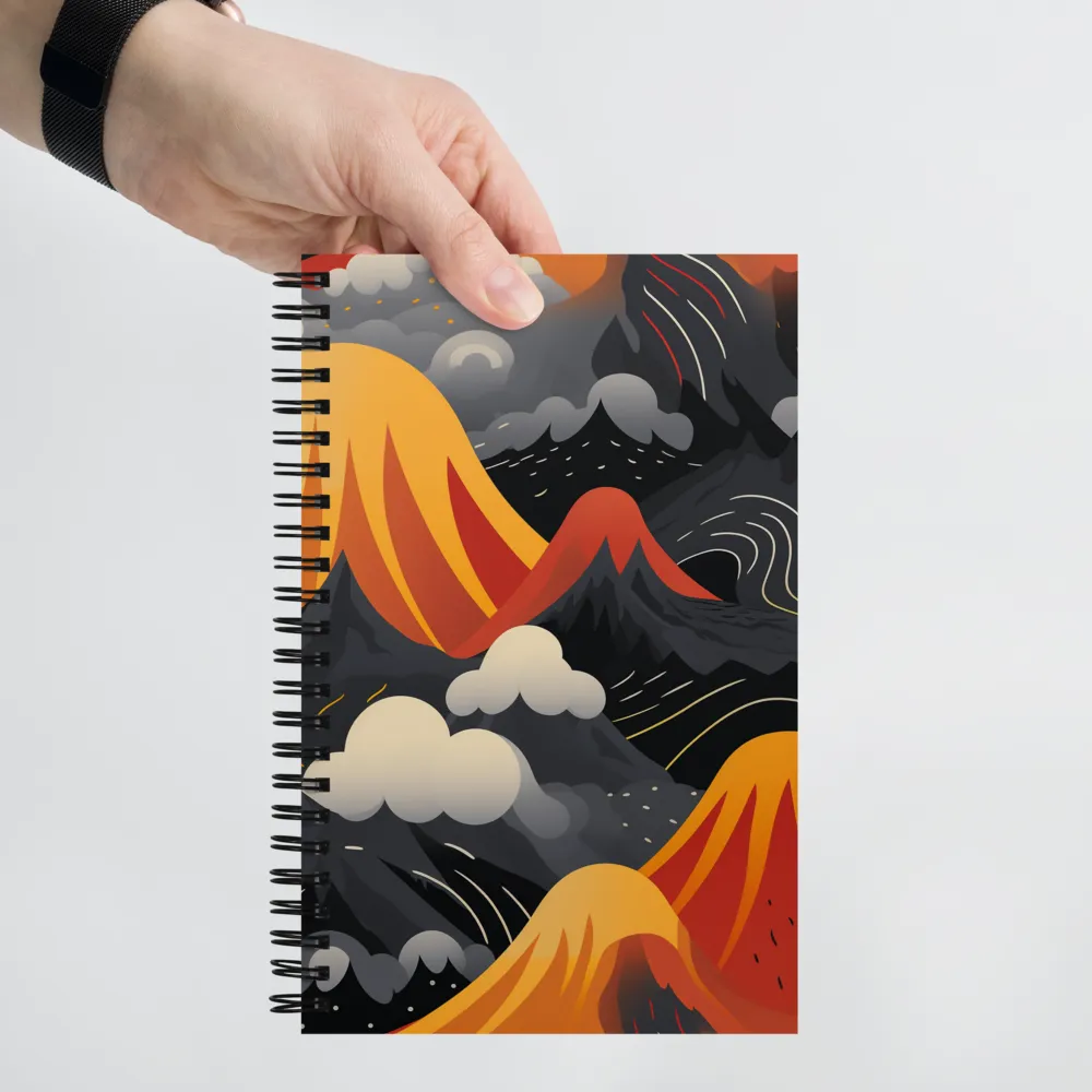 Eruption of Colors | Spiral Notebook