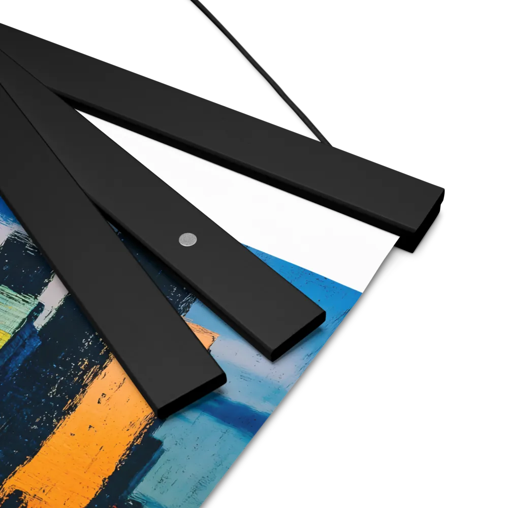 Reflections of Tranquility | Poster With Black Wood Hanger | 8″×10″