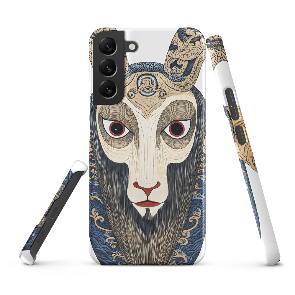 Ethereal Gaze of the Ram | Phone Case |  S22 Plus | Snap Case | Matte