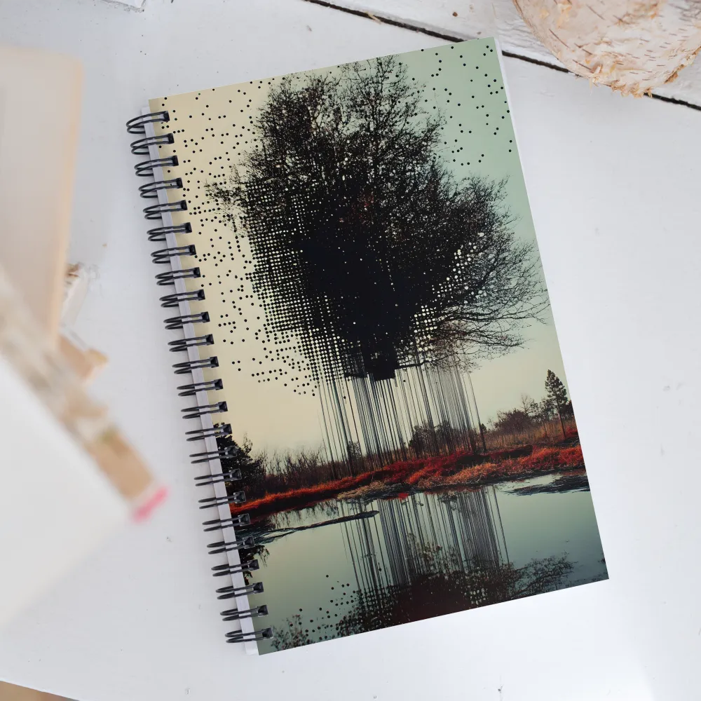 Dreamscape of Solitude | Spiral Notebook