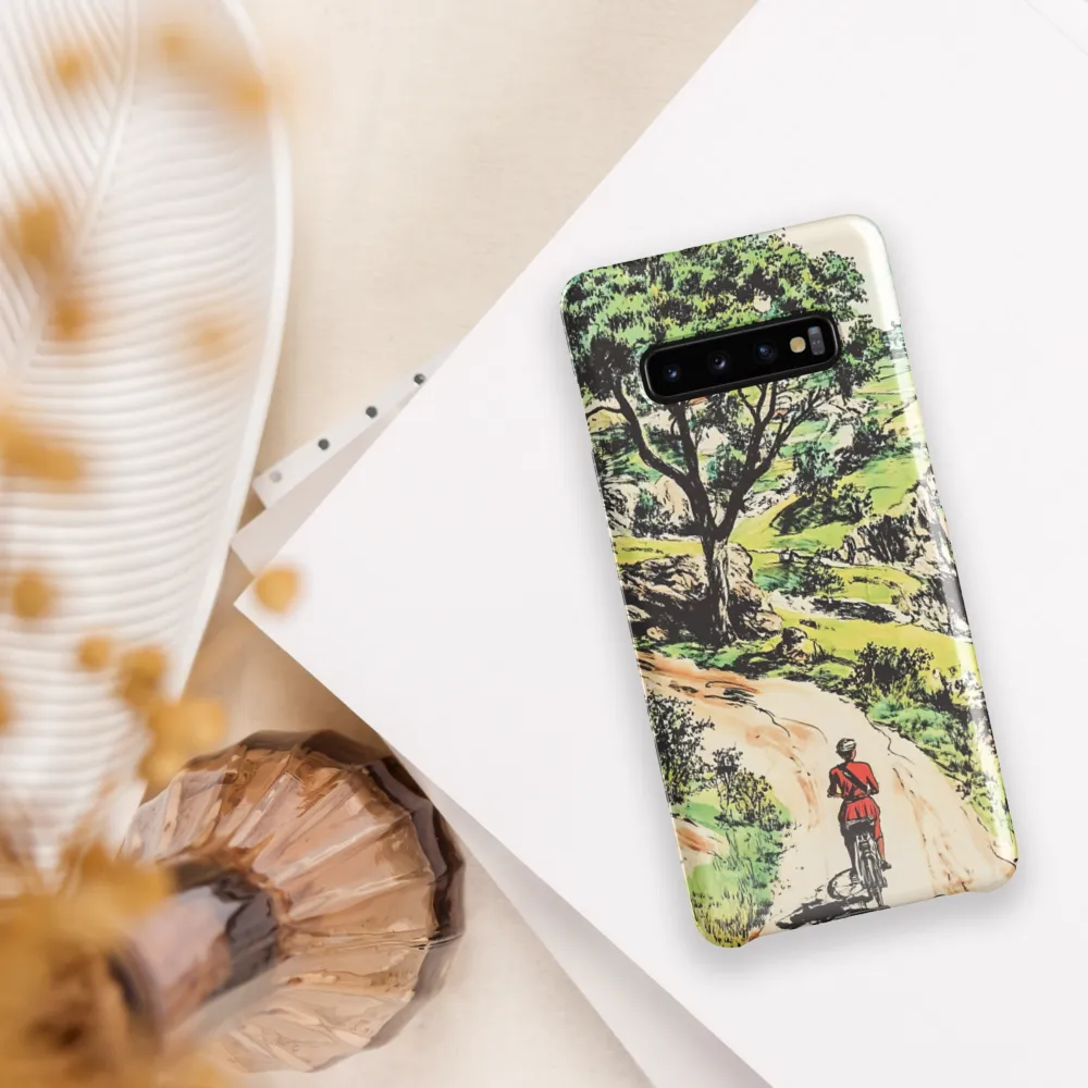 Riding Through Serenity | Phone Case |  S10 Plus | Snap Case | Glossy