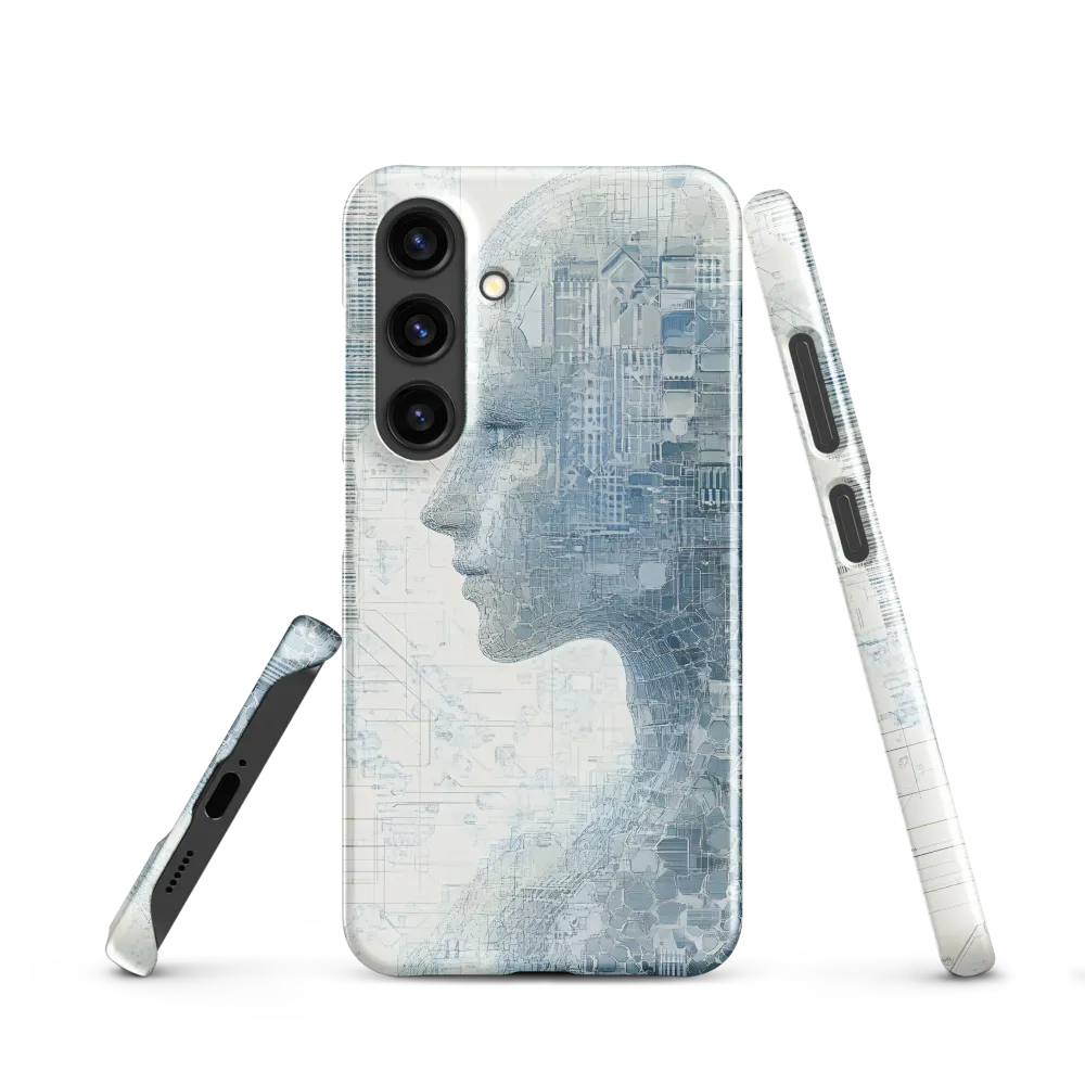 The Harmony of Human and Machine | Phone Case |  S24 | Snap Case | Glossy