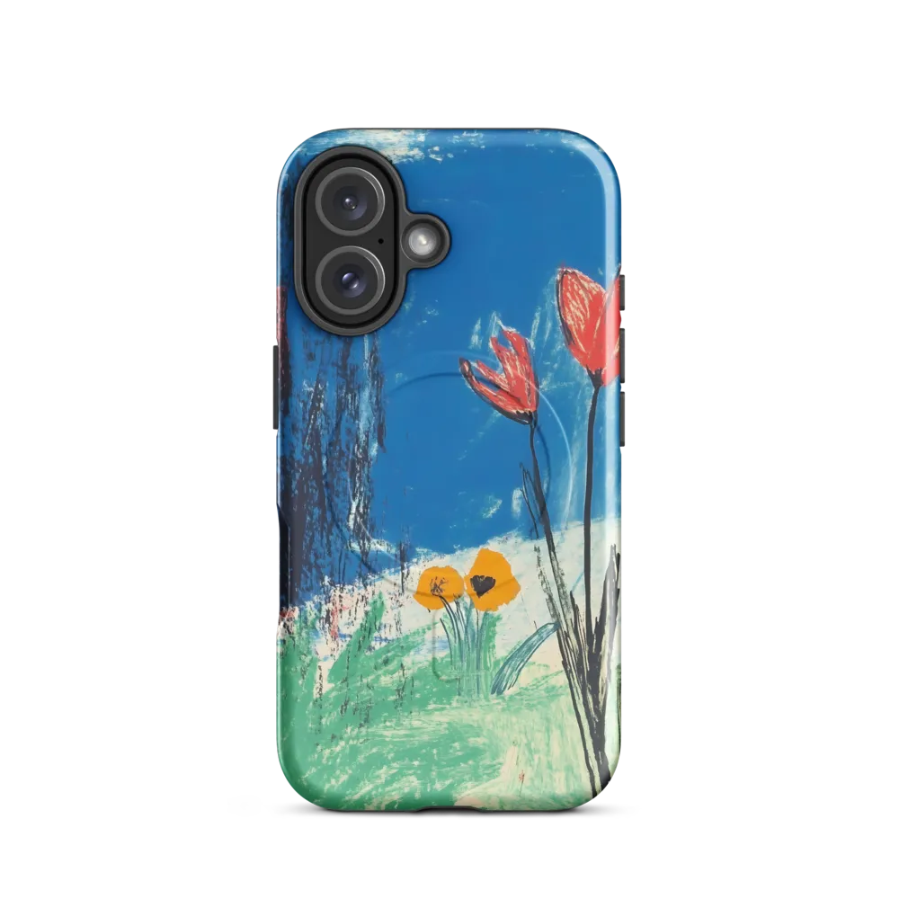 Joyful Blossoms in Blue