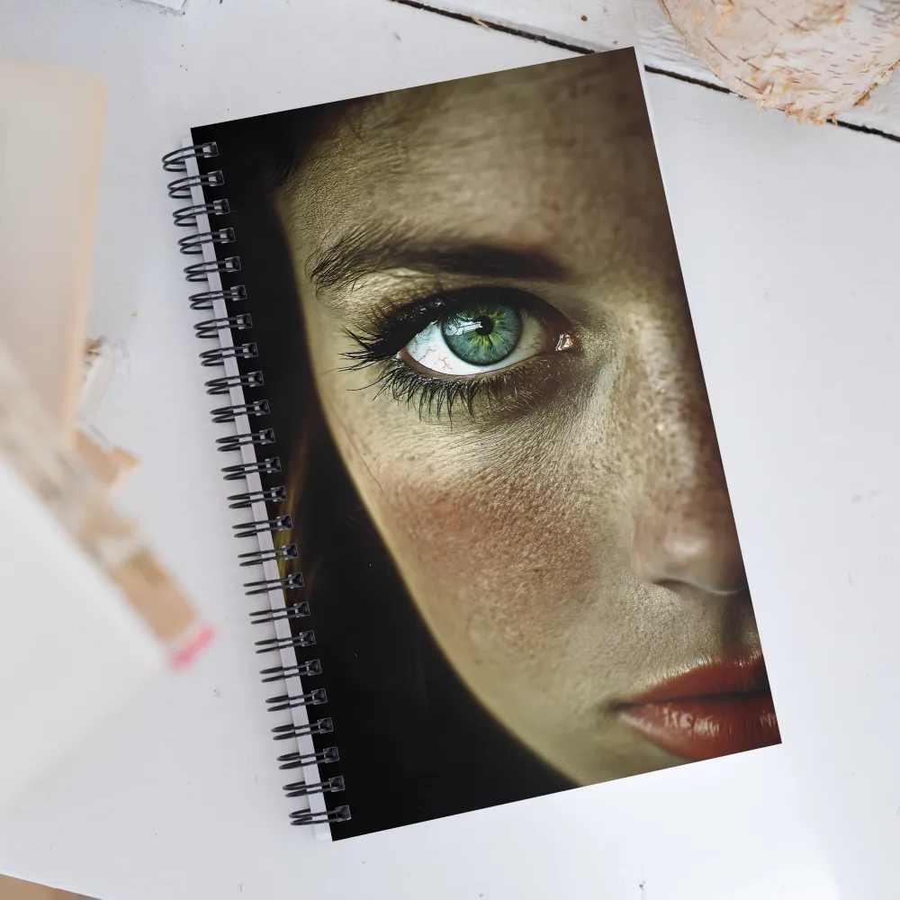 Eye of Intensity | Spiral Notebook