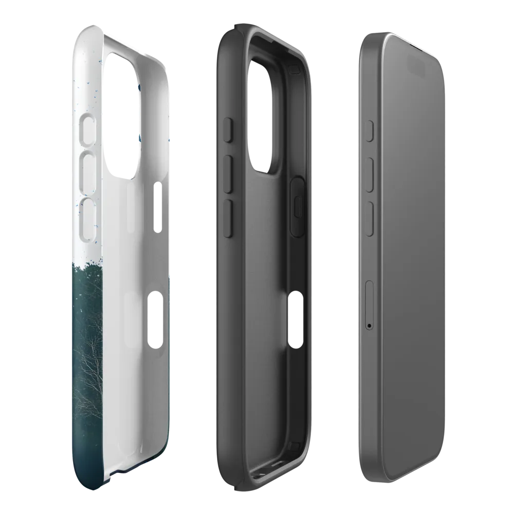 Blue Contemplation | Phone Case |  16 Pro | Tough Case | Matte