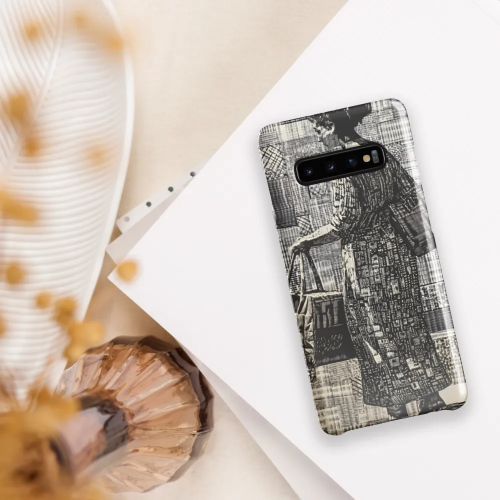 Urban Reflections: A Shopping Narrative | Phone Case |  S10 Plus | Snap Case | Glossy