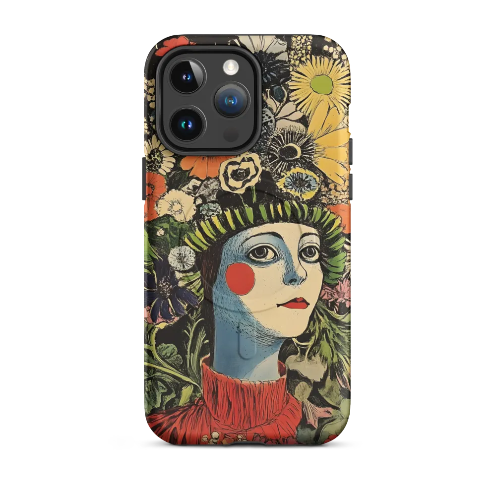 Floral Whimsy: A Portrait of Nature's Embrace