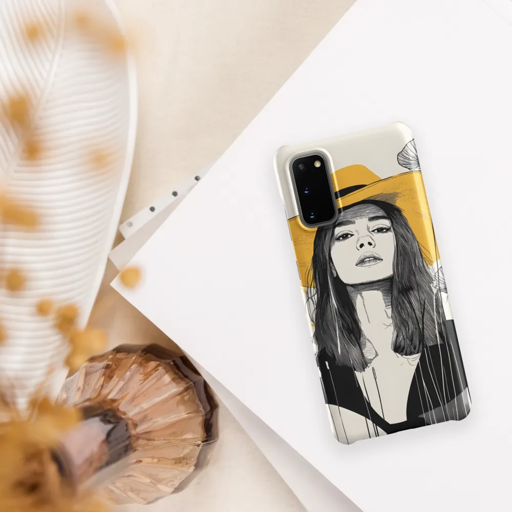 Emanating Confidence | Phone Case |  S20 | Snap Case | Matte