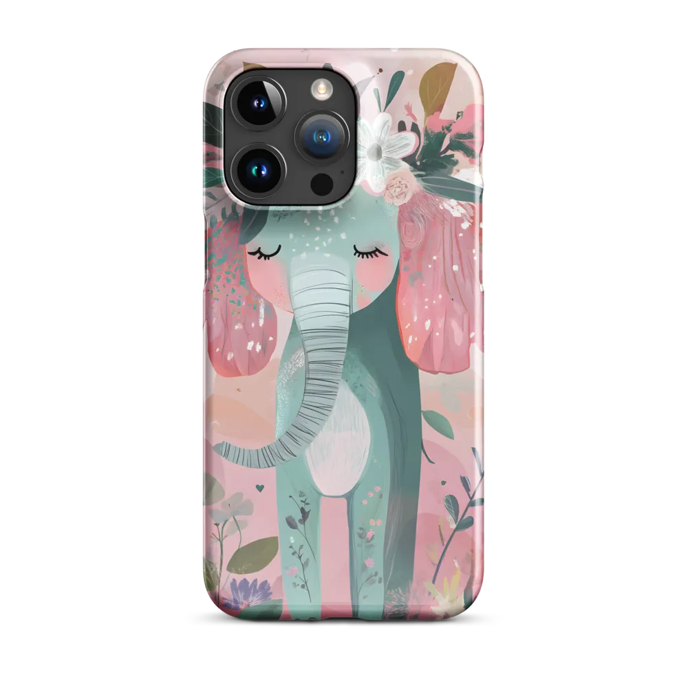 Whimsical Elephant in Bloom