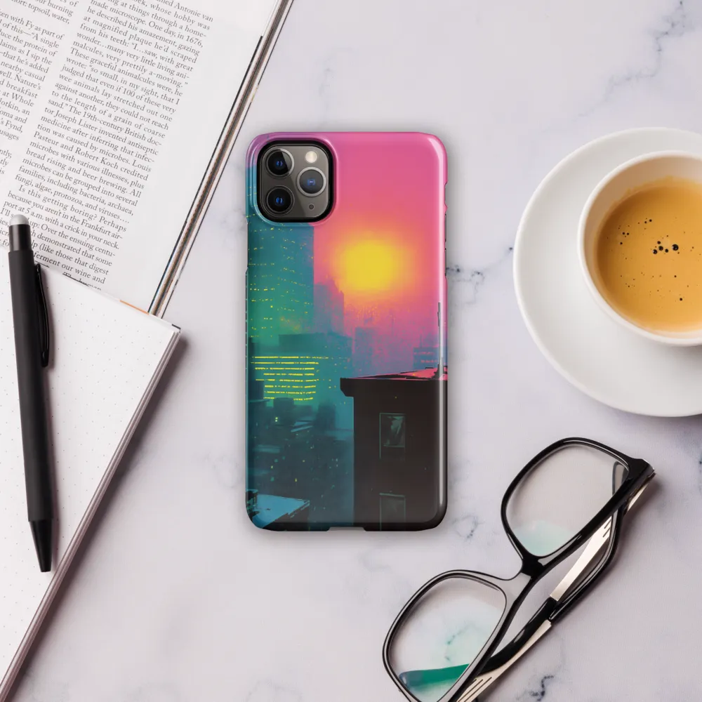 Neon Horizon | Phone Case |  11 Pro Max | Snap Case | Glossy