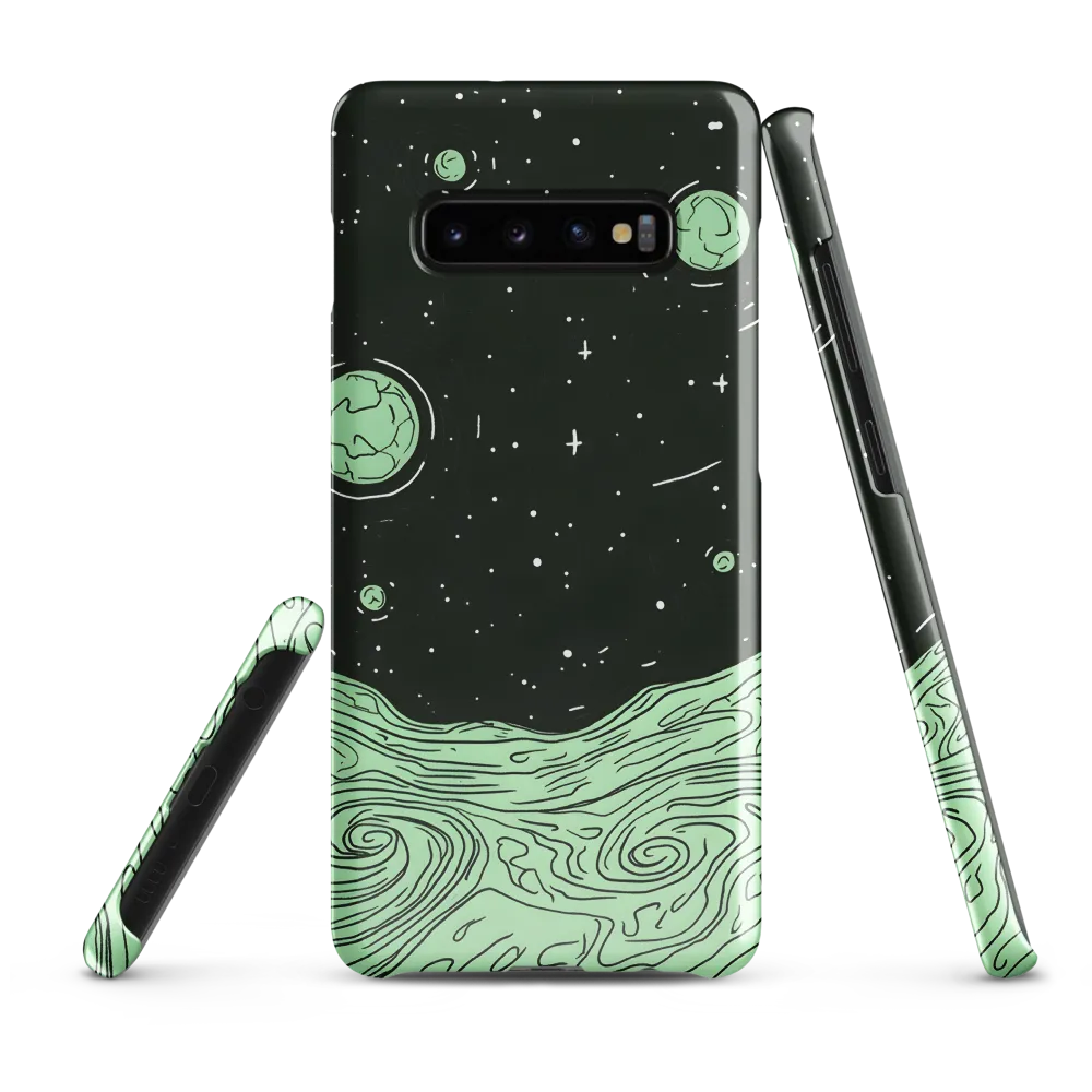 Celestial Waves | Phone Case |  S10 Plus | Snap Case | Glossy