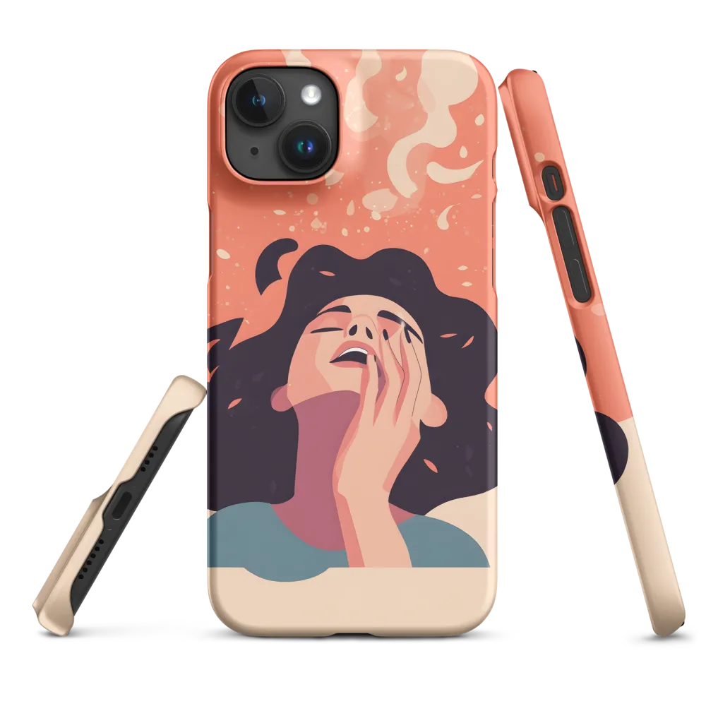 Whispers of Reflection | Phone Case |  15 Plus | Snap Case | Matte