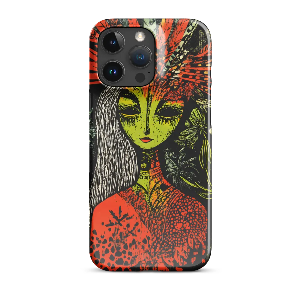 Mystical Flora: A Surreal Portrait