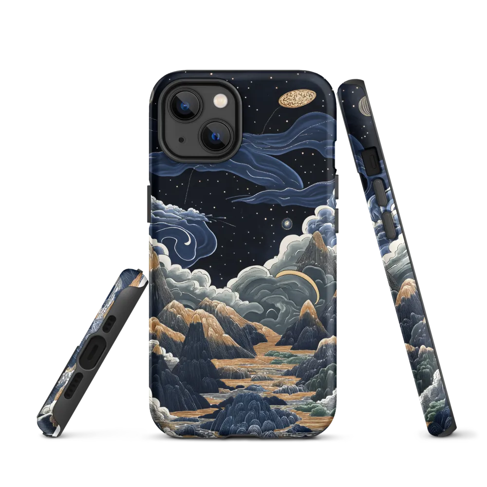 Celestial Harmony: Peaks and Planets