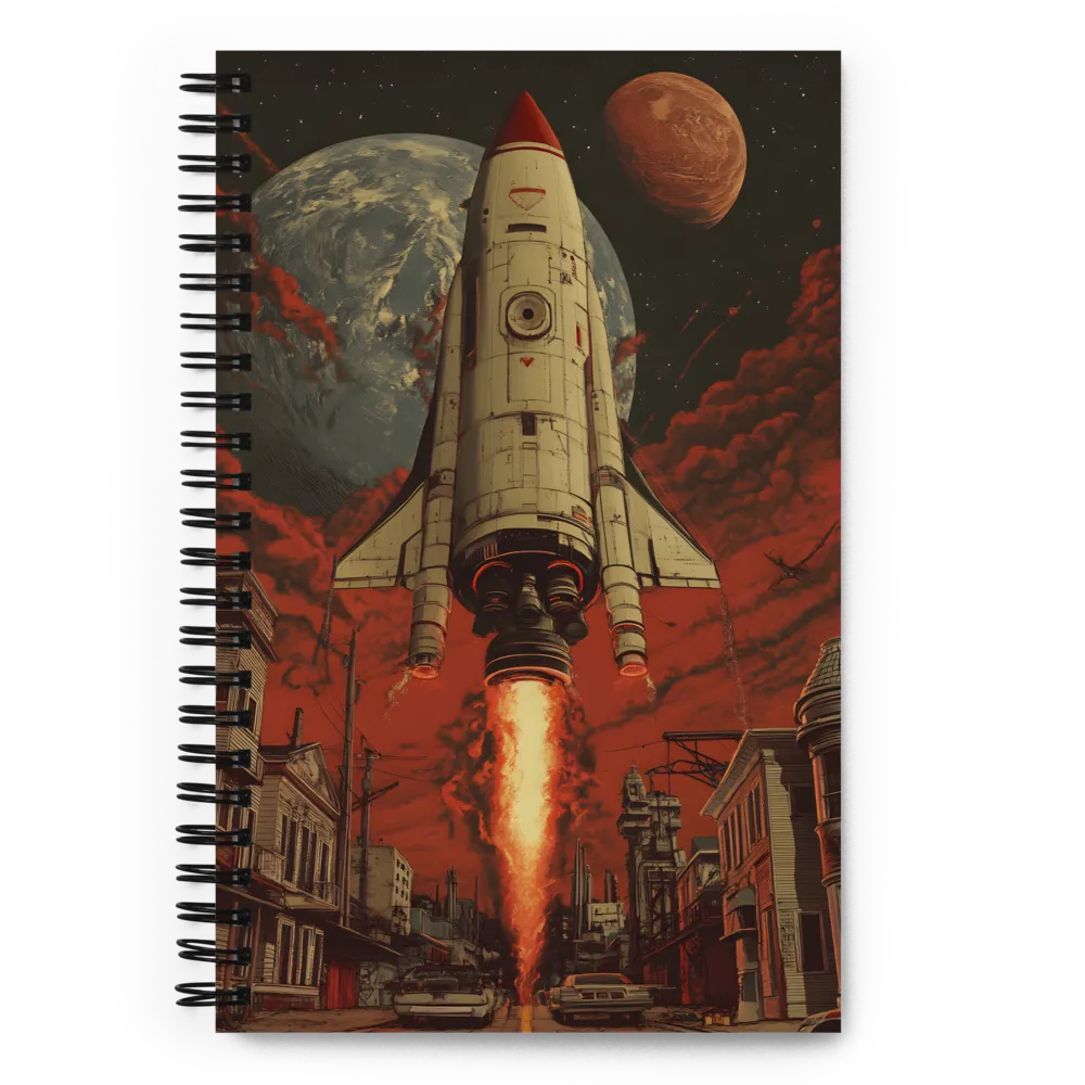 Journey to the Stars | Spiral Notebook