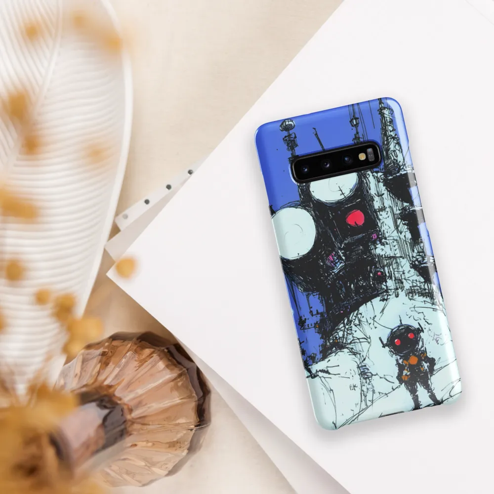 Echoes of a Futuristic Frontier | Phone Case |  S10 Plus | Snap Case | Glossy