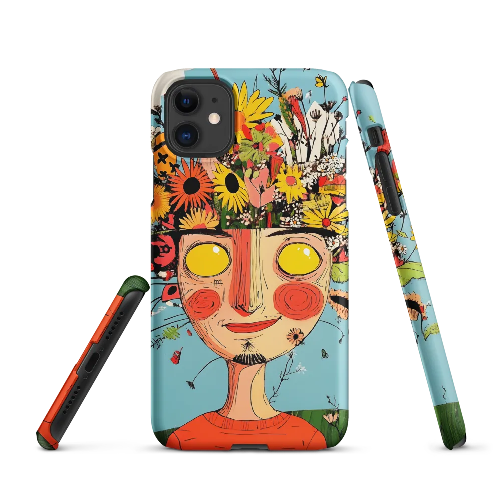 Whimsical Bloom | Phone Case |  11 | Snap Case | Matte