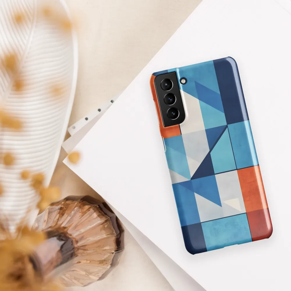 Geometric Harmony in Color | Phone Case |  S21 Plus | Snap Case | Glossy