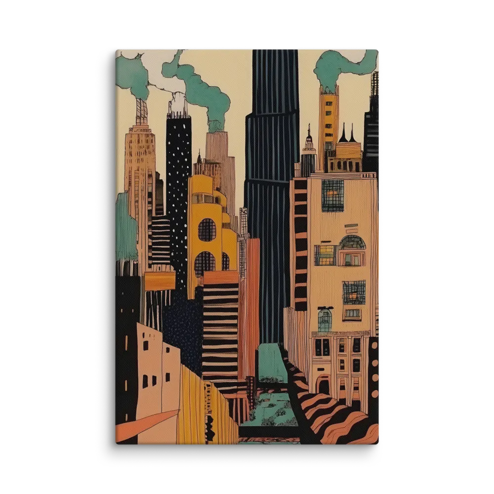 Urban Symphony in Ink