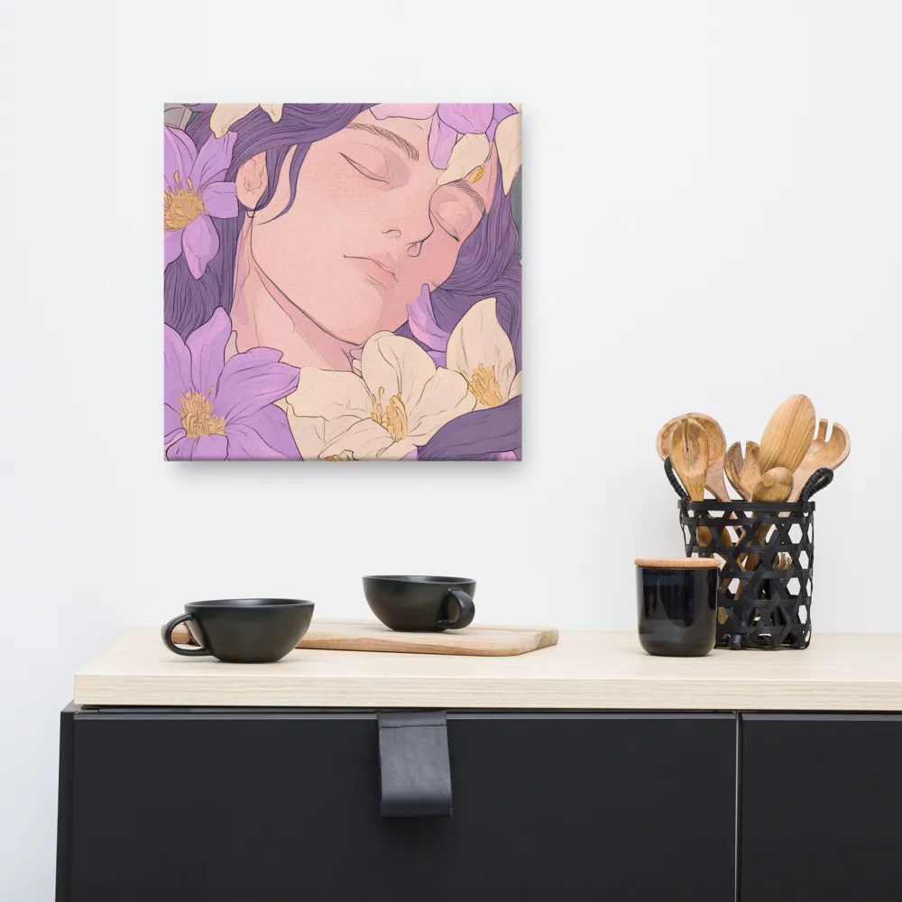 Harmony in Bloom | Canvas | 16″×16″