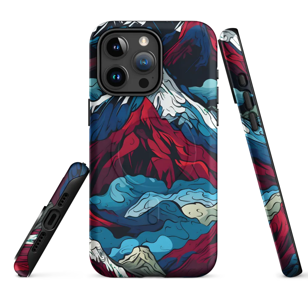 Mountain Majesty: An Abstract Voyage