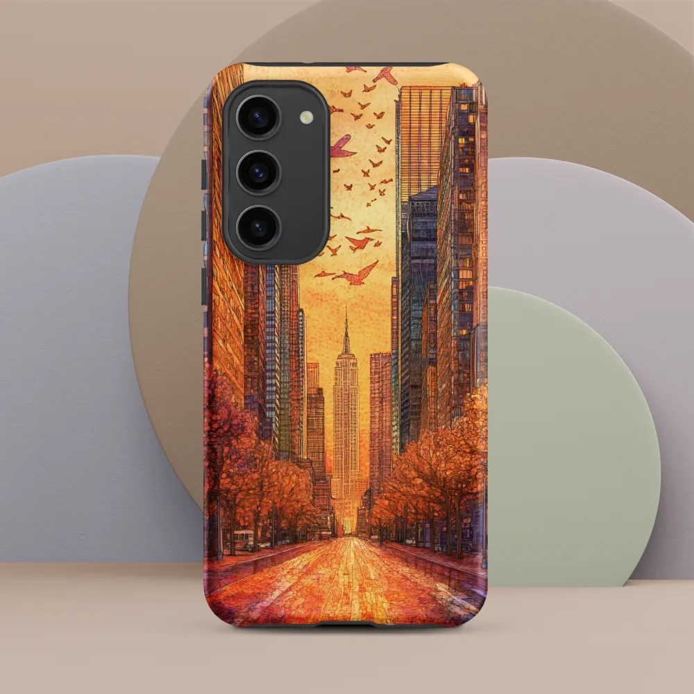 Urban Serenity at Dusk
