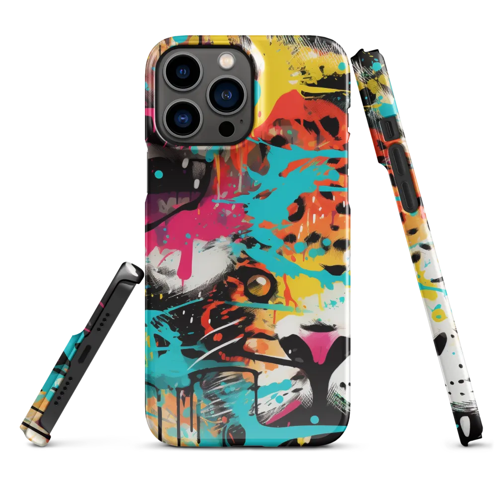 Fierce Fusion: Tiger and Lion in Graffiti