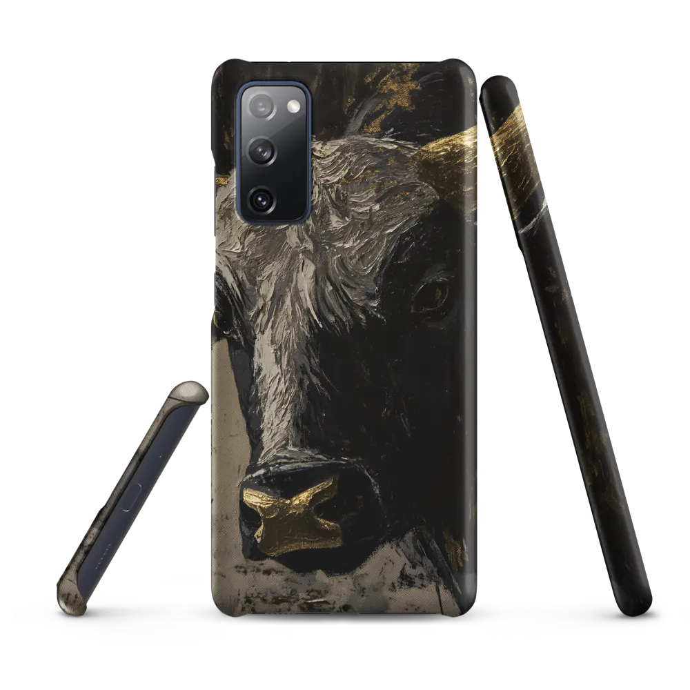 Majestic Bull: The Power in Black and Gold