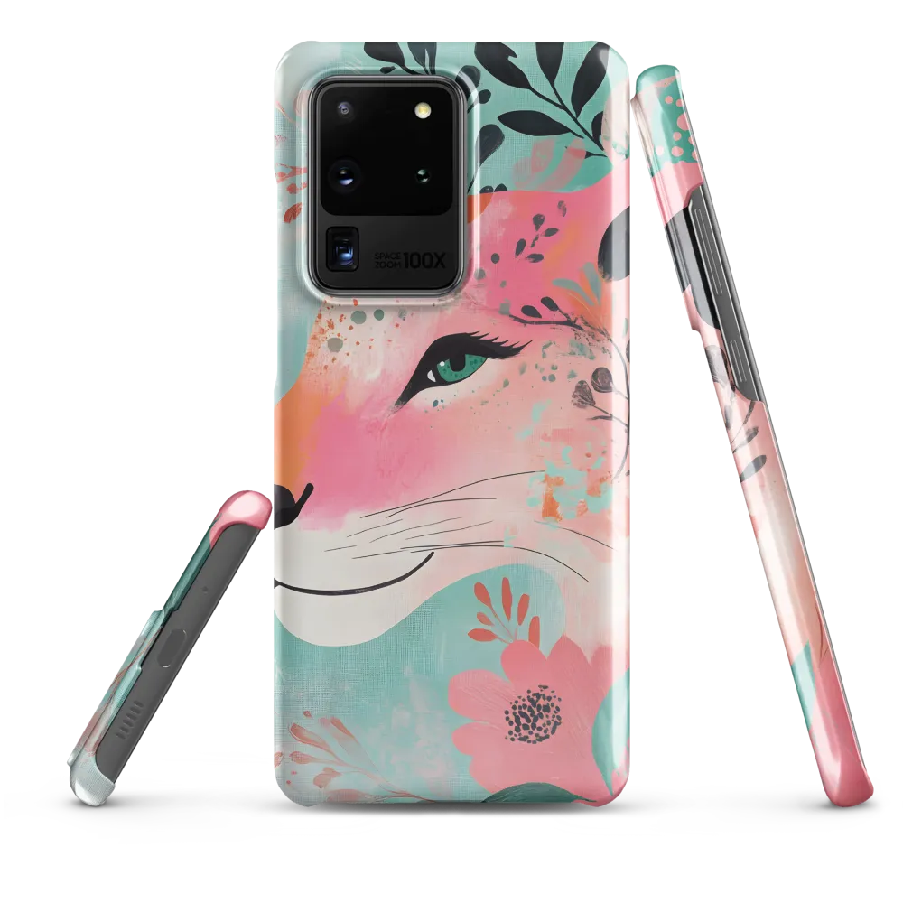 Whimsical Majesty: A Floral Lion