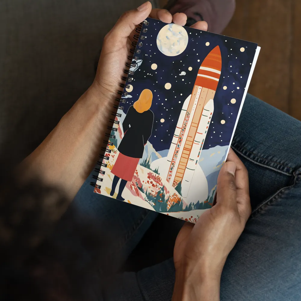 Journey to the Stars | Spiral Notebook