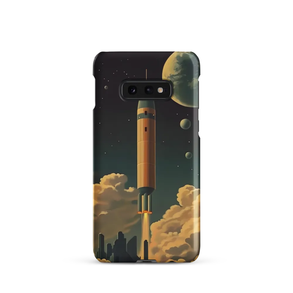 Journey Through the Cosmic Frontier | Phone Case |  S10e | Snap Case | Matte