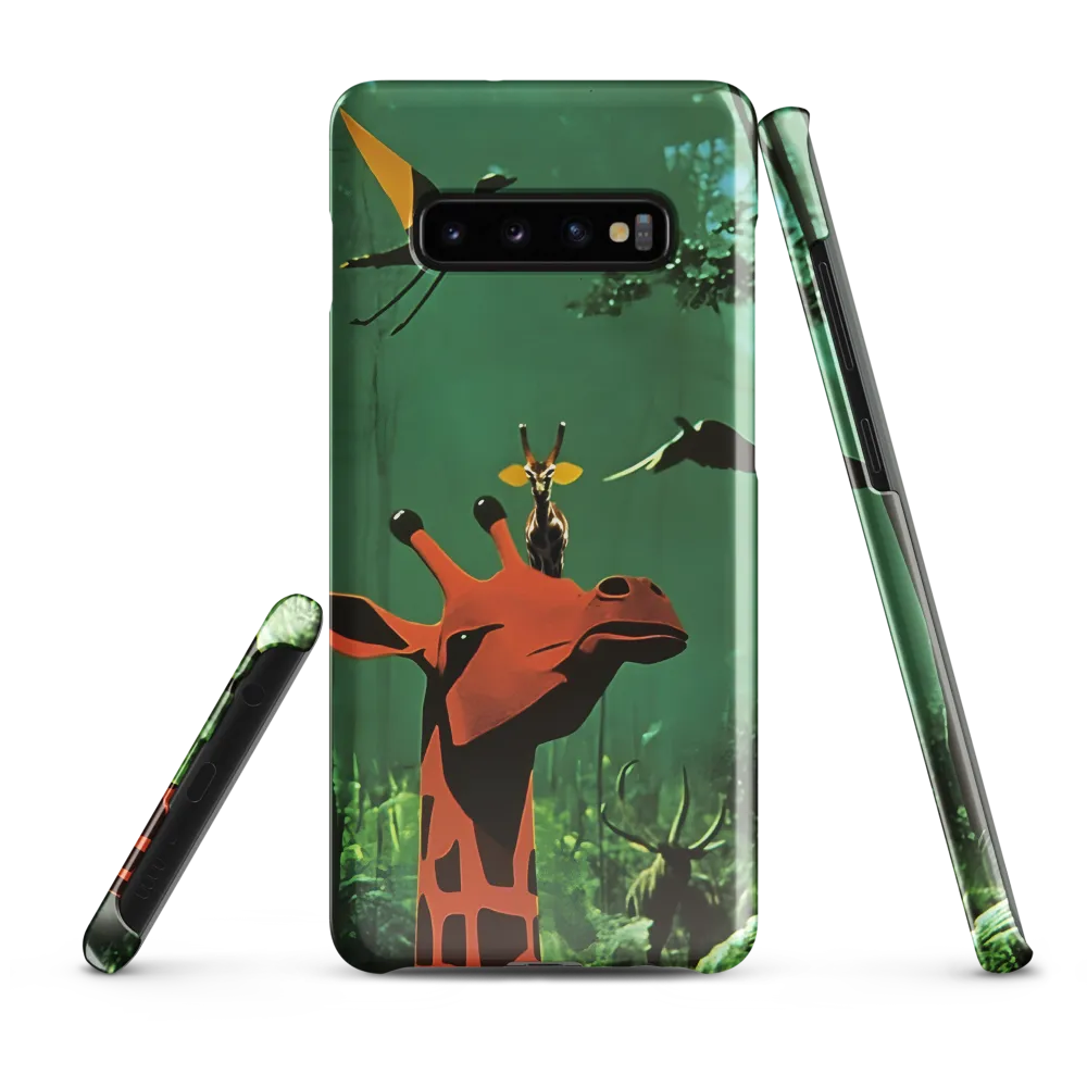 The Dreamscape of A Giraffe | Phone Case |  S10 Plus | Snap Case | Glossy