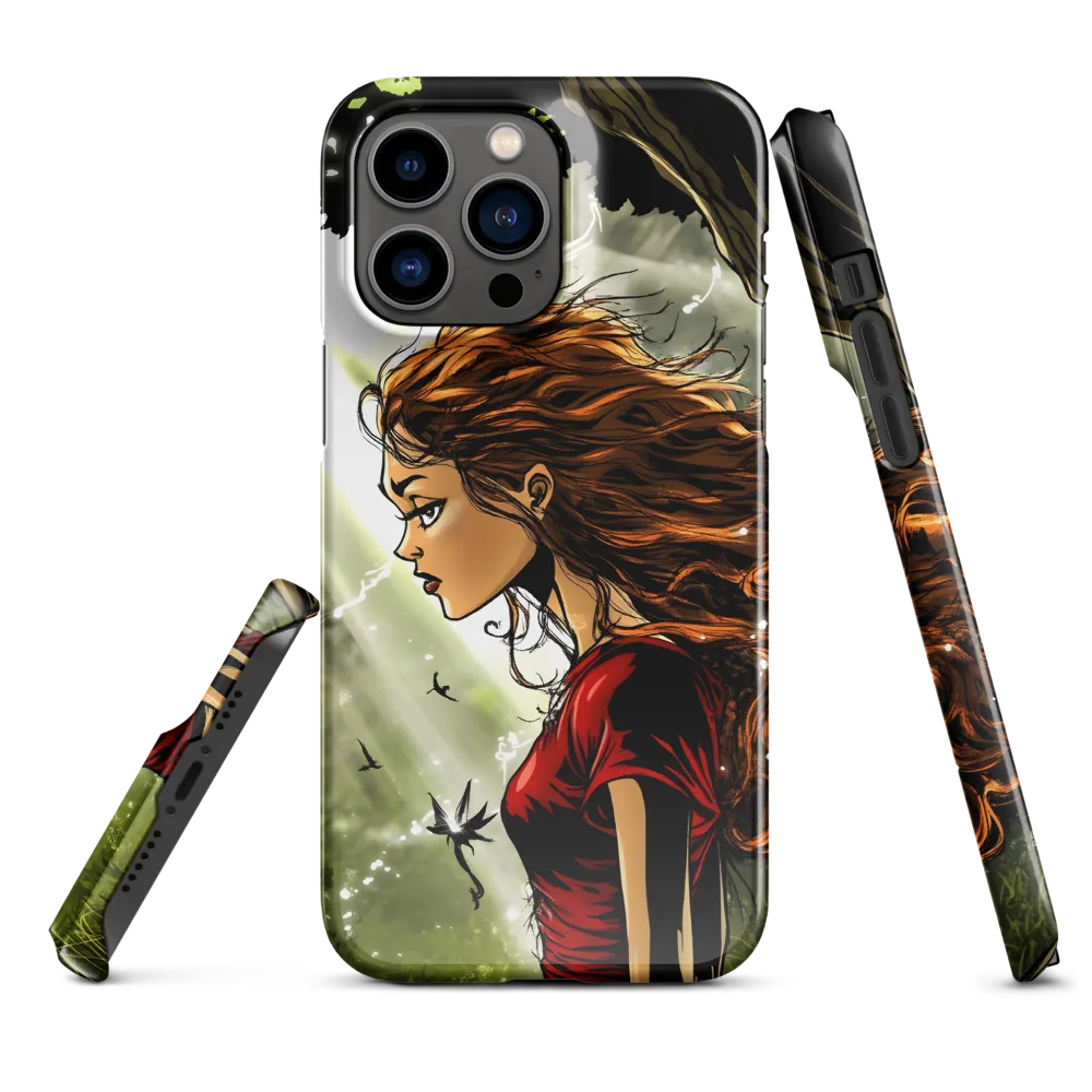 Whispers of Enchantment | Phone Case |  14 Pro Max | Snap Case | Glossy