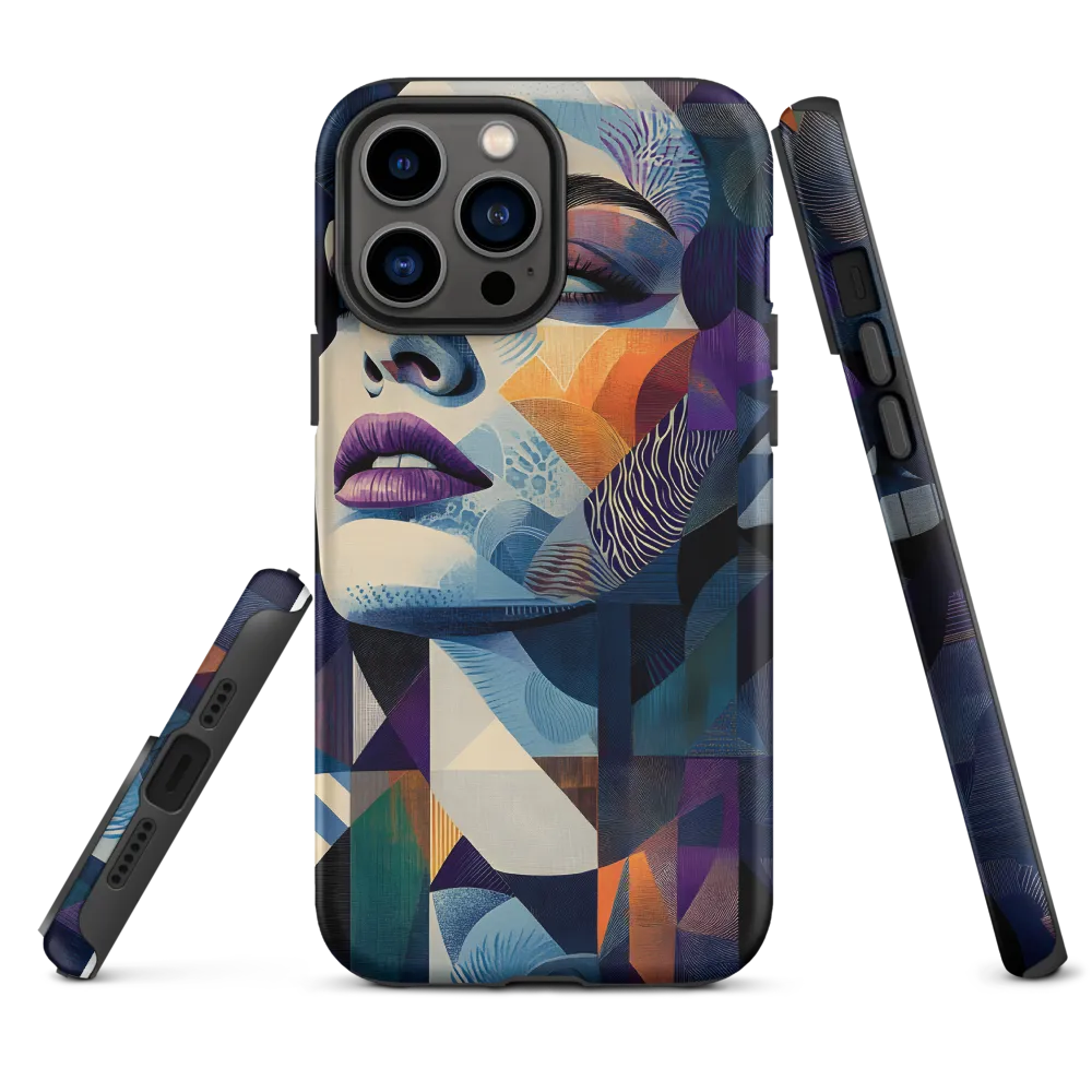 Fragmented Mystery: A Modern Portrait