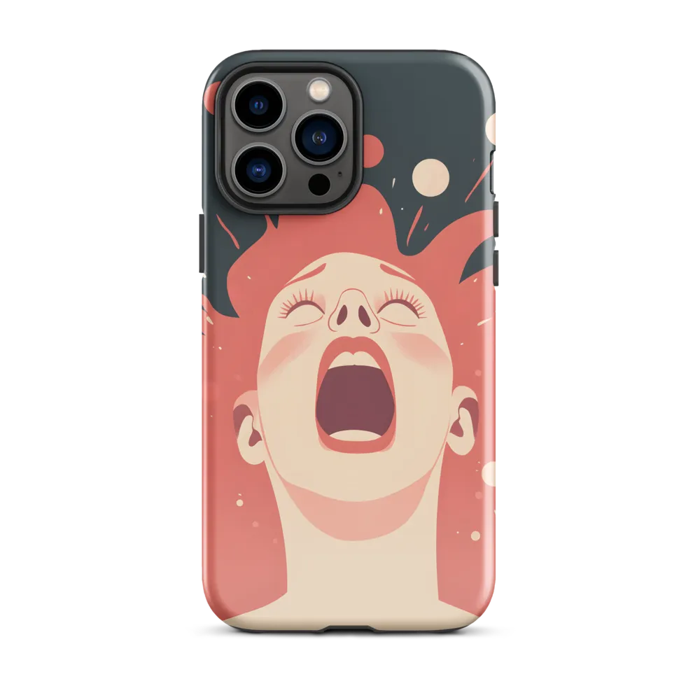 The Echo of Anguish | Phone Case |  13 Pro Max | Tough Case | Glossy