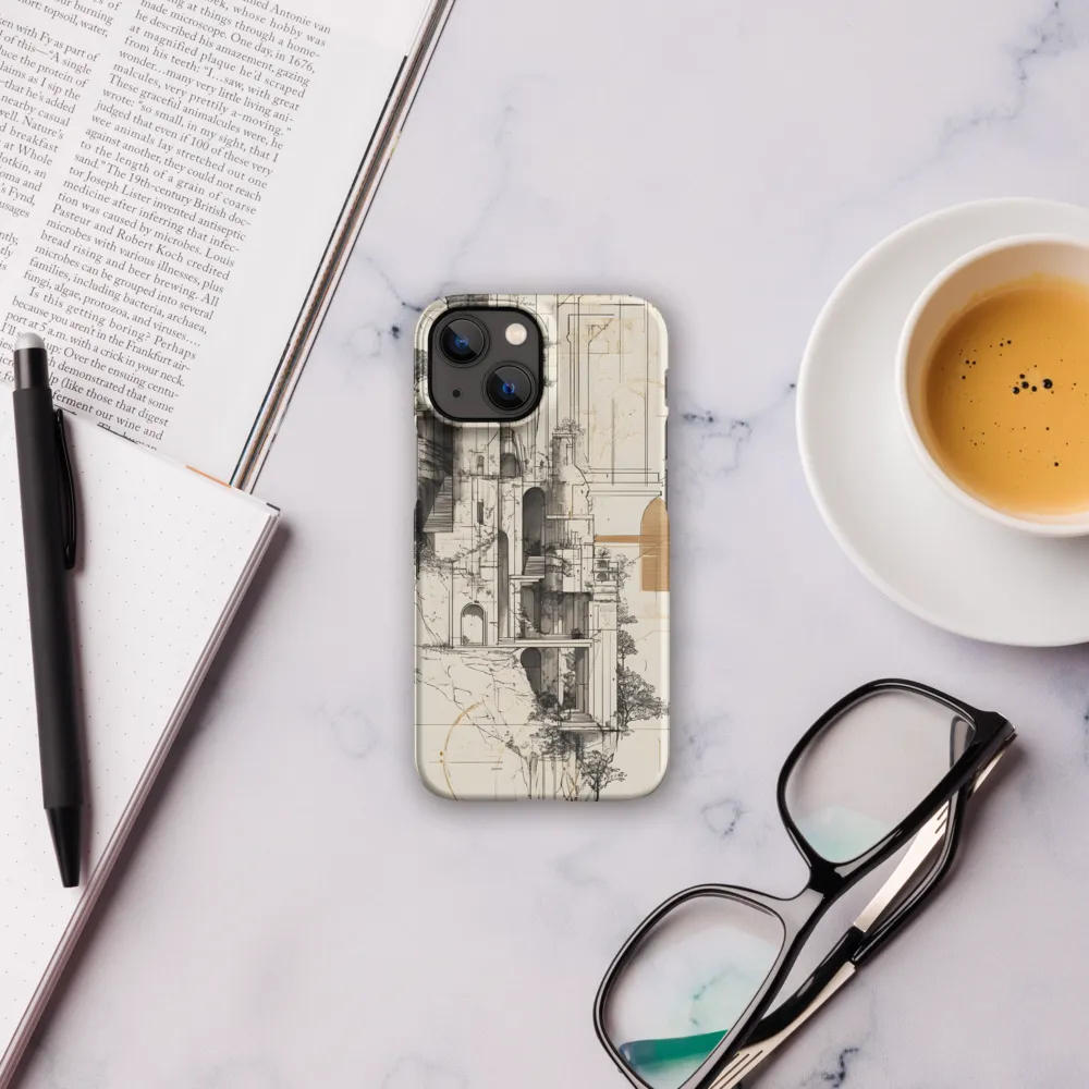 Ethereal Architectures | Phone Case |  13 Mini | Snap Case | Matte