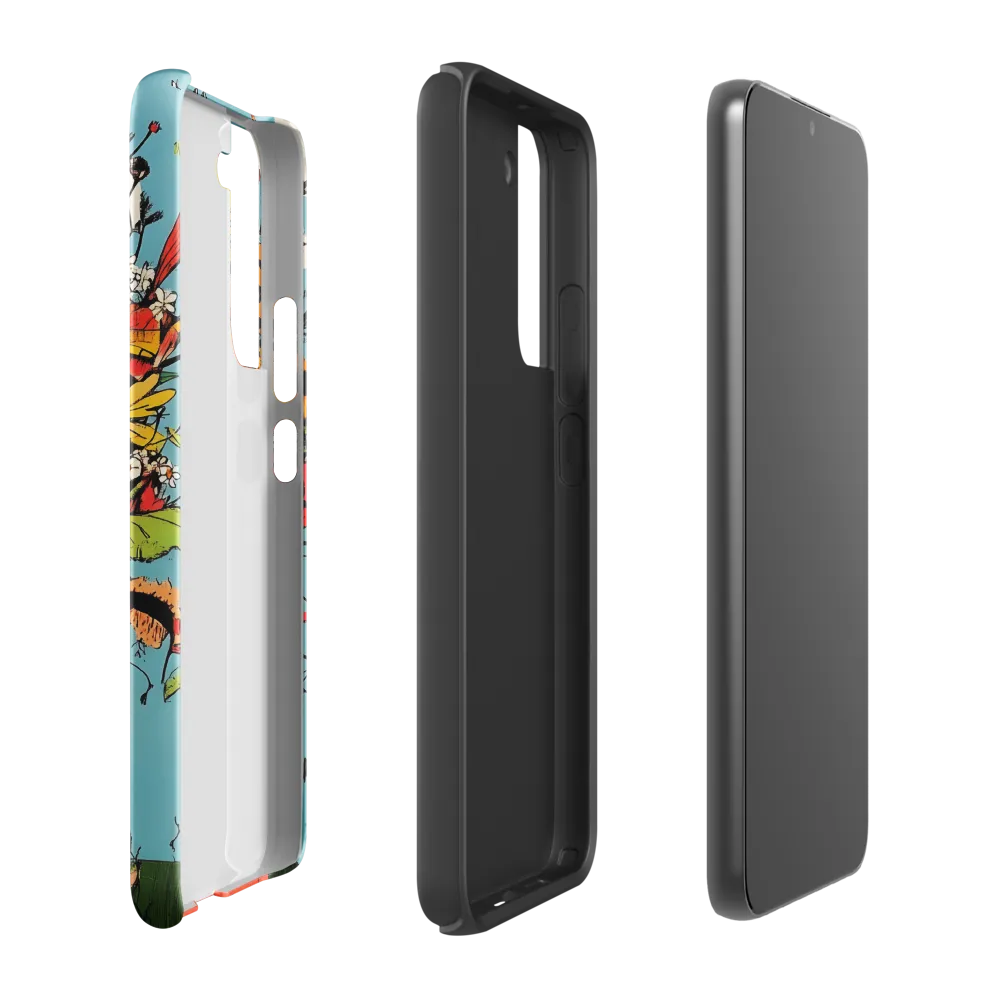 Whimsical Bloom | Phone Case |  S22 Plus | Tough Case | Glossy