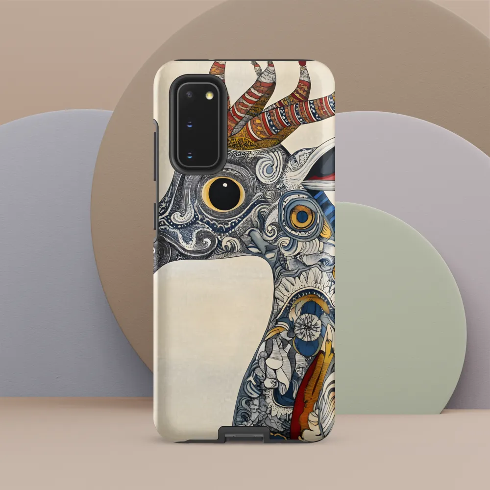 Whimsical Elegance: The Surreal Giraffe