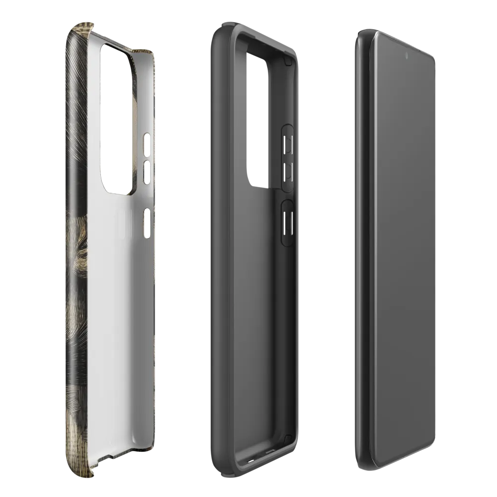 Contemplative Reflection | Phone Case |  S21 Ultra | Tough Case | Glossy