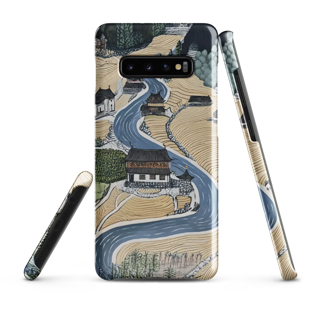 Harmony of Water and Fields | Phone Case |  S10 Plus | Snap Case | Glossy