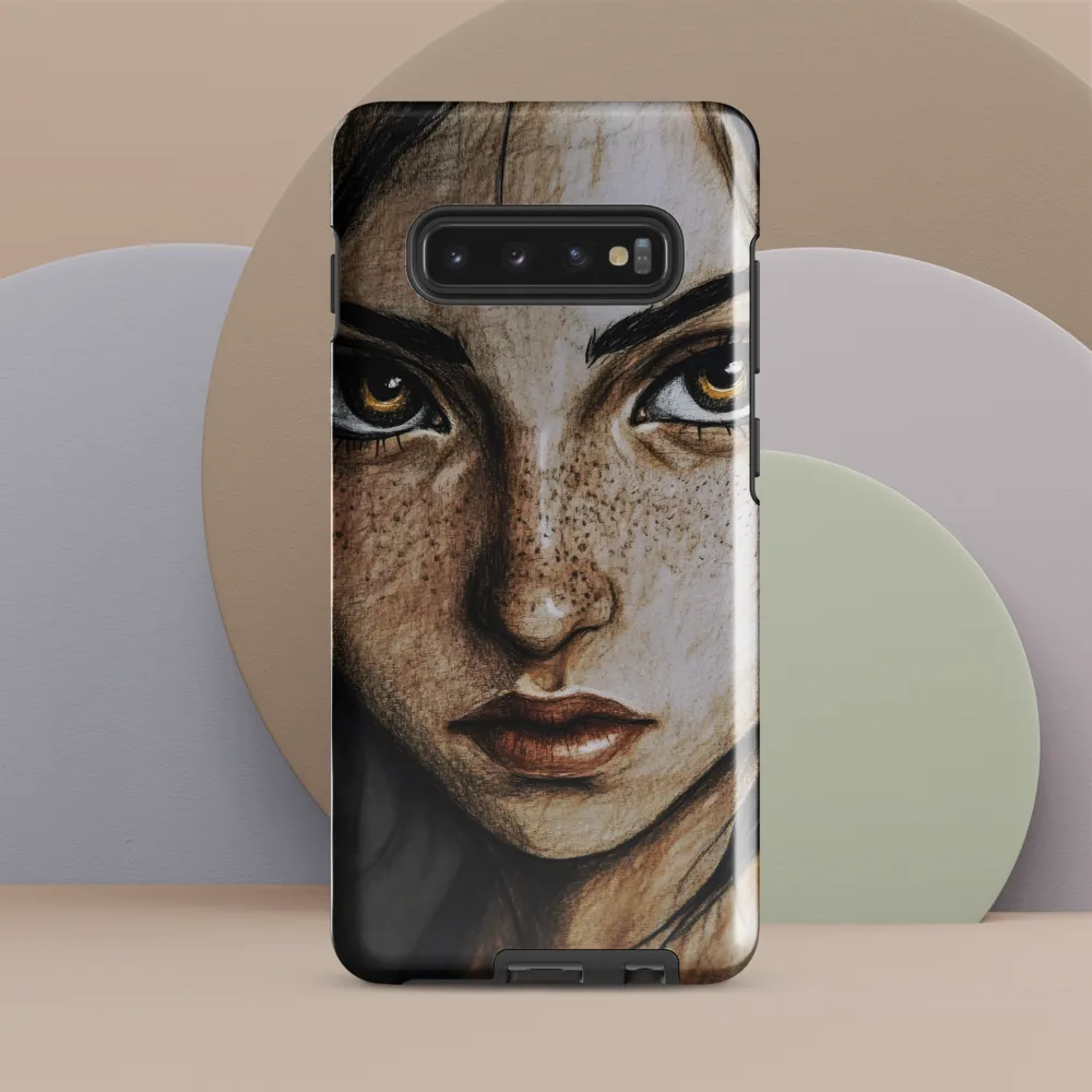 Gaze of Depth | Phone Case |  S10 Plus | Tough Case | Glossy