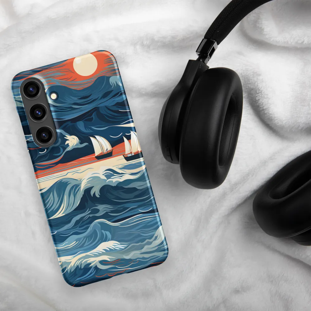 Ocean Whispers: A Voyage at Dusk