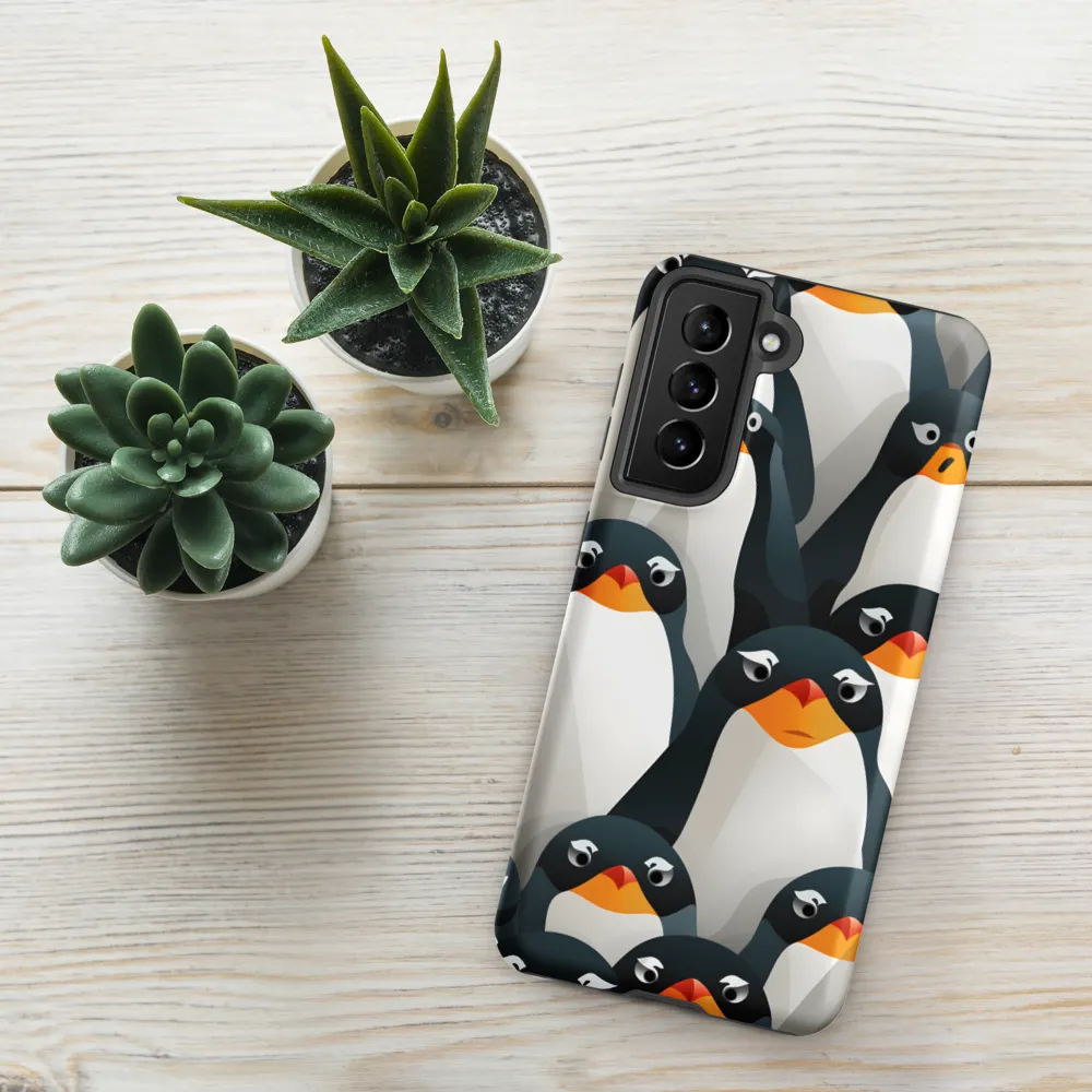 Playful Penguins: A Whimsical Collection | Phone Case